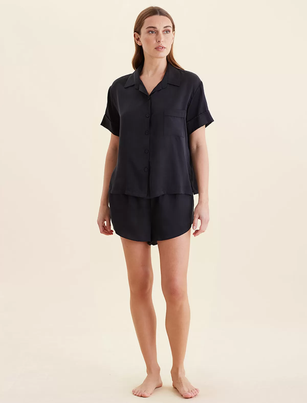 audrey_washable_silk_boxer_pj_3-4.webp Papinelle Audrey Washable Silk Boxer PJ