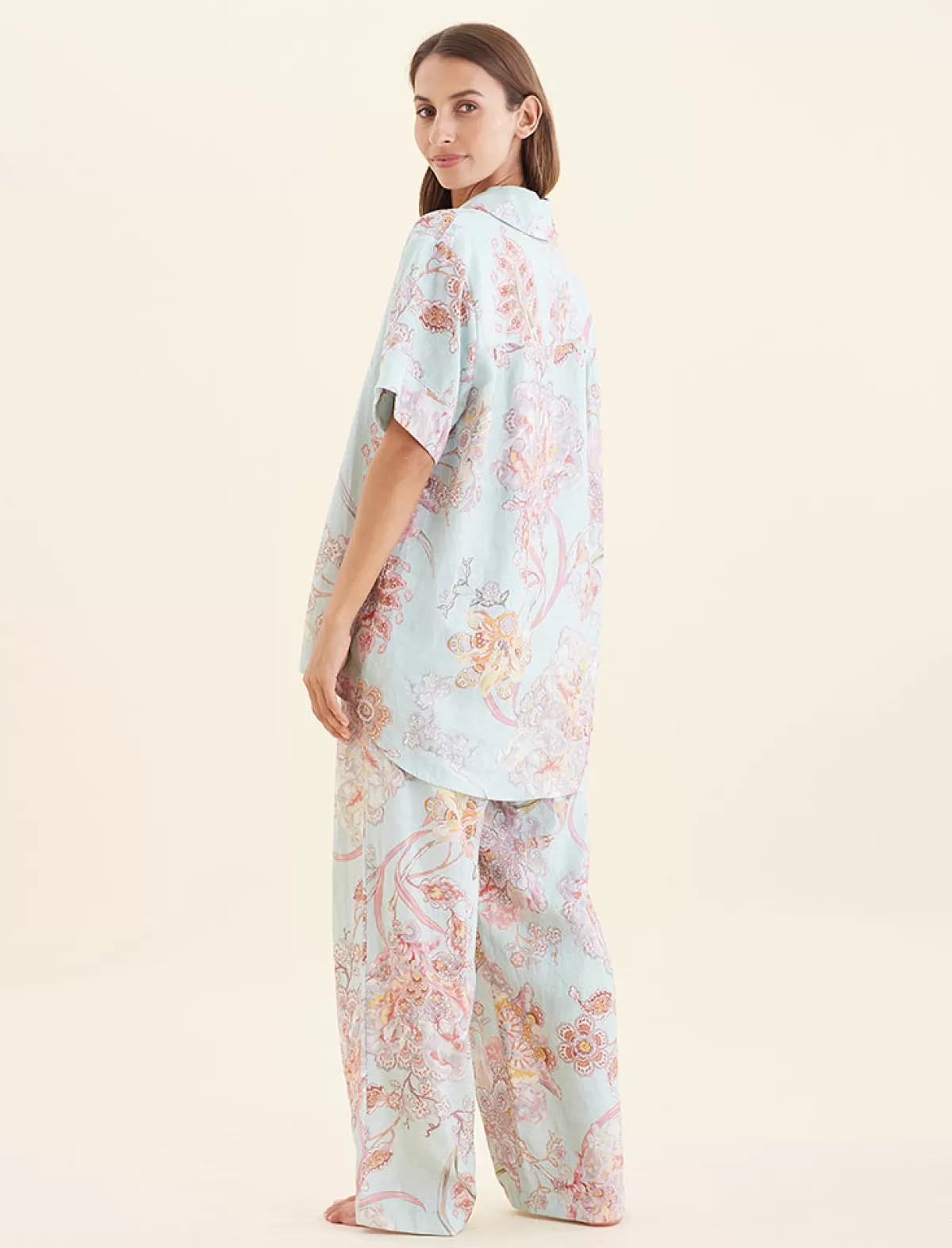 Papinelle Coco Resort Linen Short Sleeve Shirt