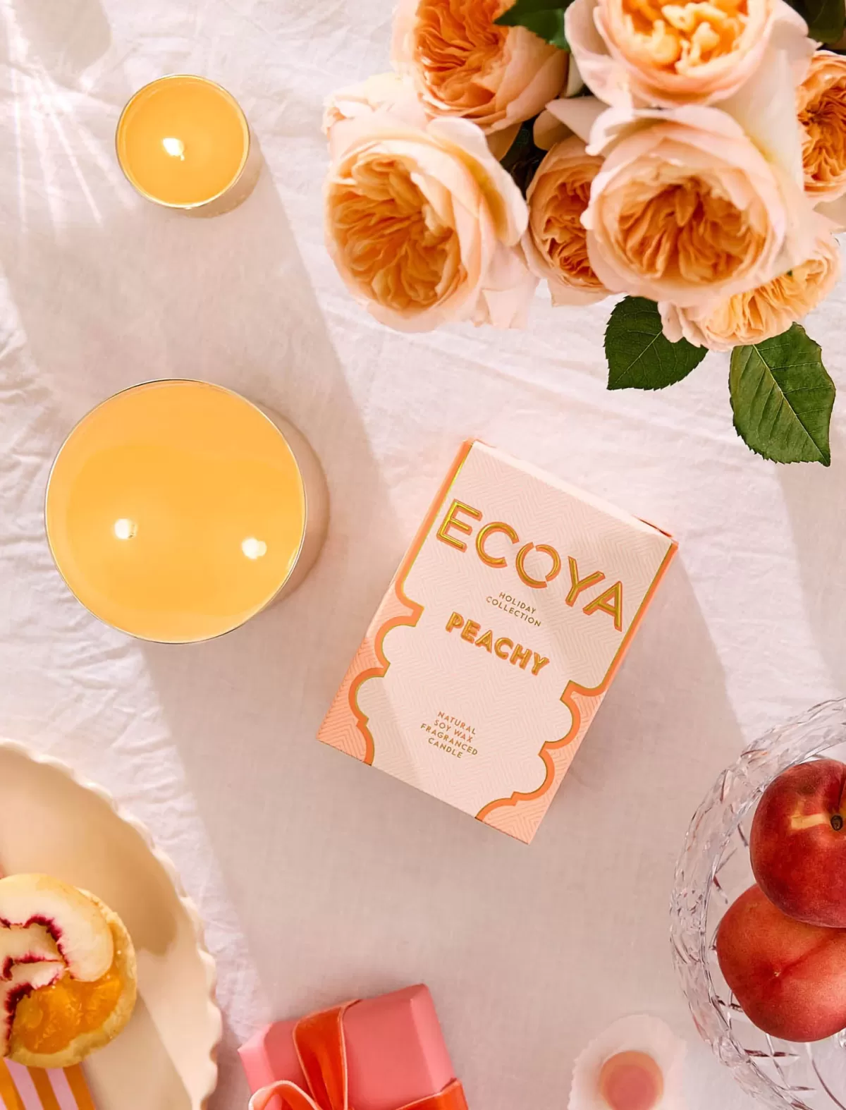 ecoya_goldie_candle__peachy_2.webp Papinelle Ecoya Goldie Candle - Peachy