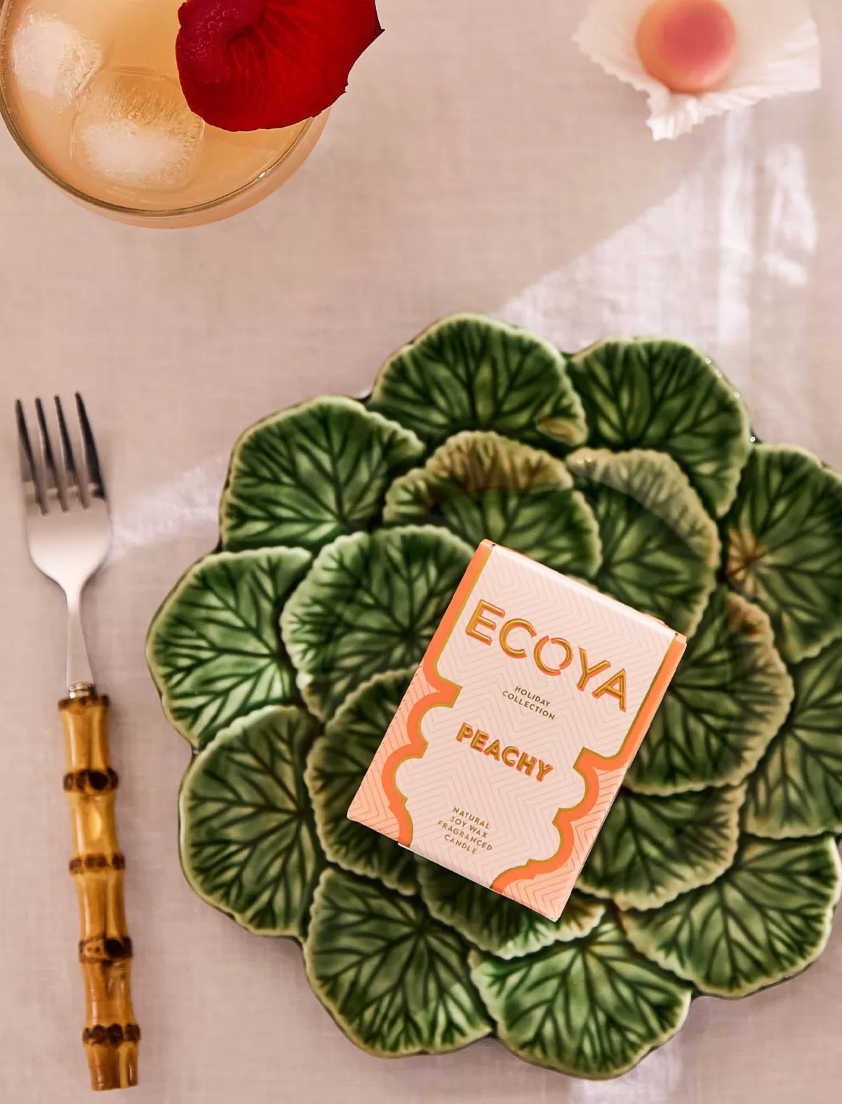 ecoya_goldie_candle__peachy_3.webp Papinelle Ecoya Goldie Candle - Peachy