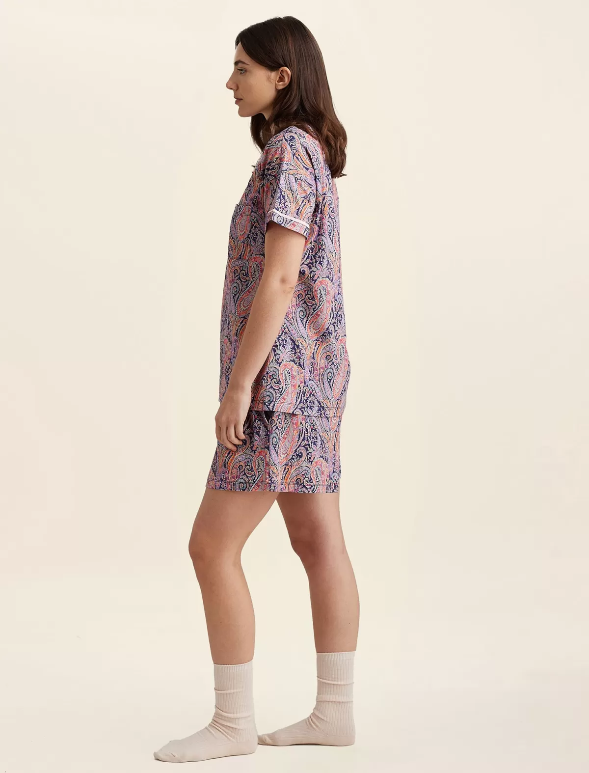 felix__isabelle_knit_print_tee_3.webp Papinelle Felix & Isabelle Knit Print Tee