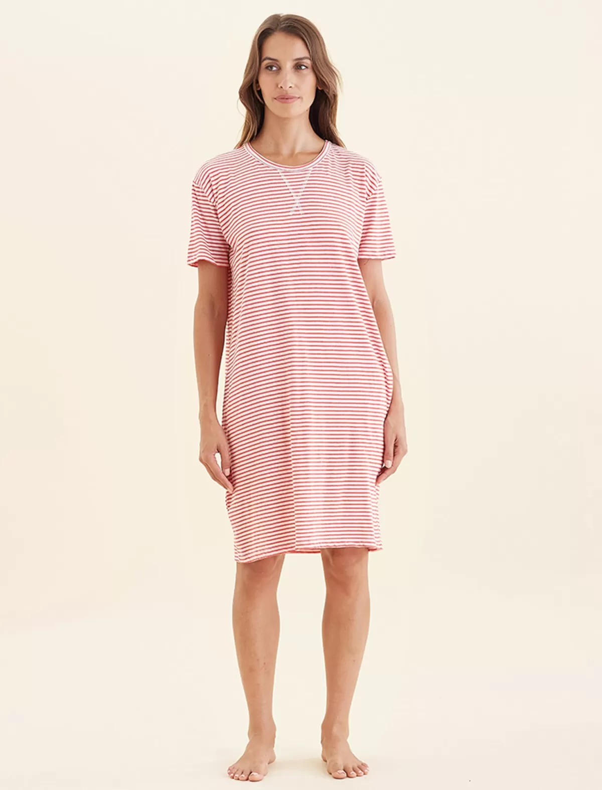 Papinelle Jada Organic Cotton Knit Midi Nightie