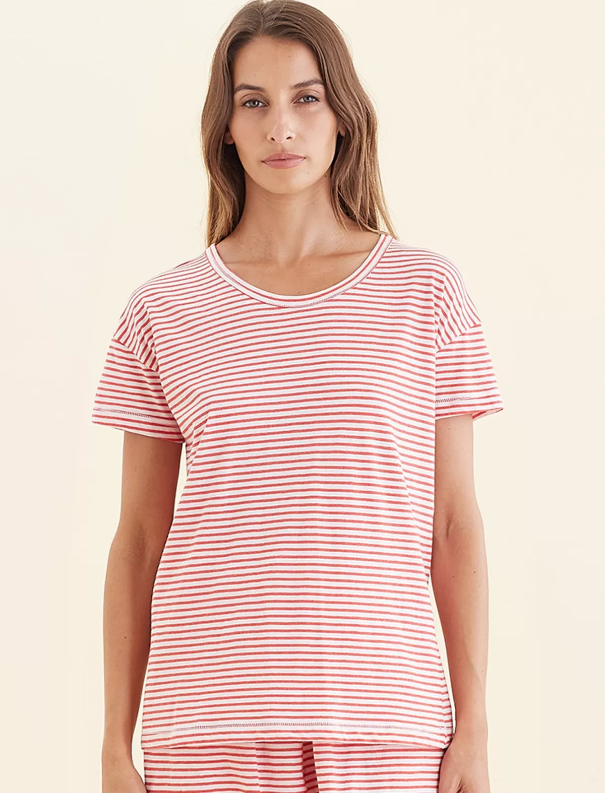 Papinelle Jada Organic Cotton Knit Tee