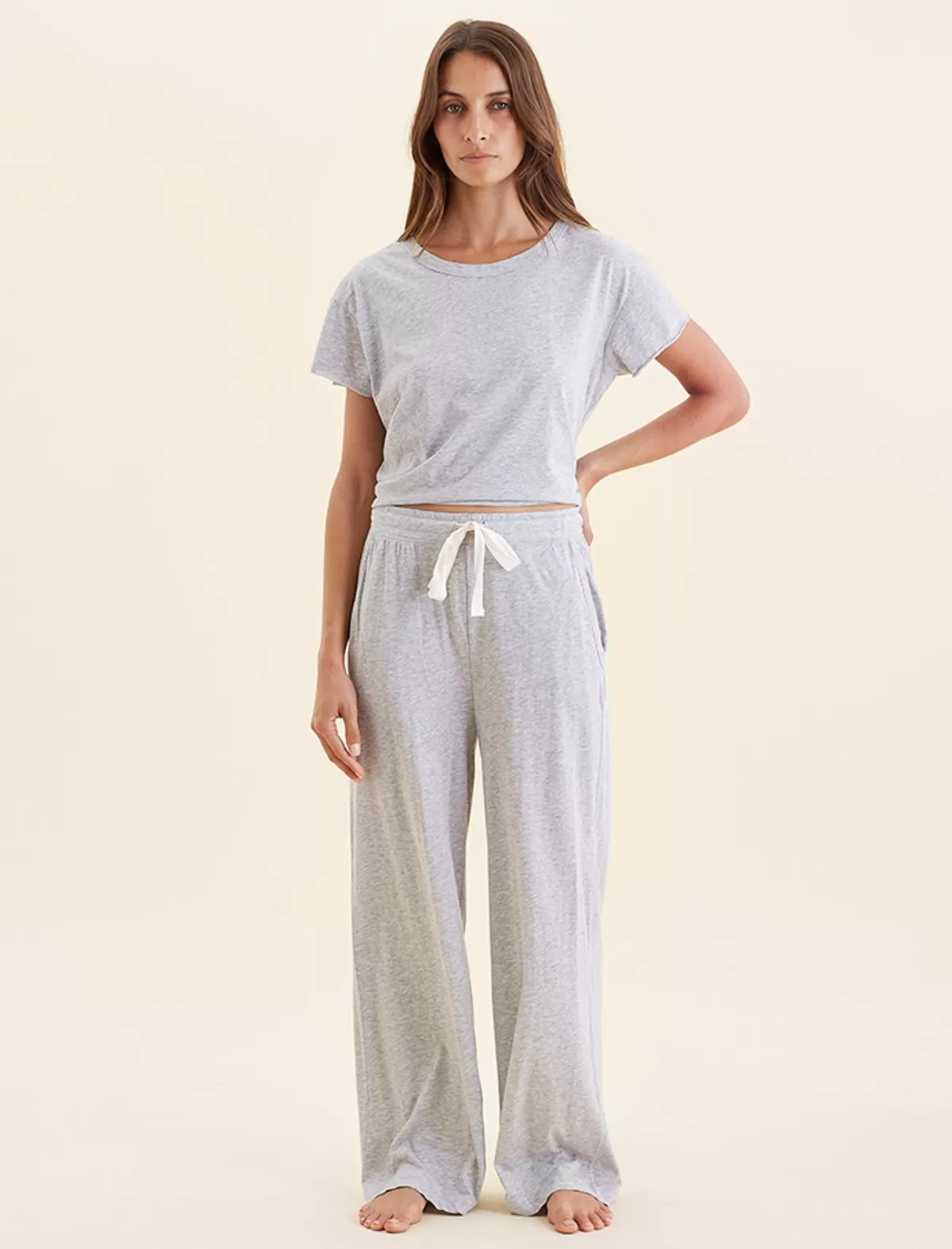 Papinelle Jada Organic Cotton Wide Leg Pant