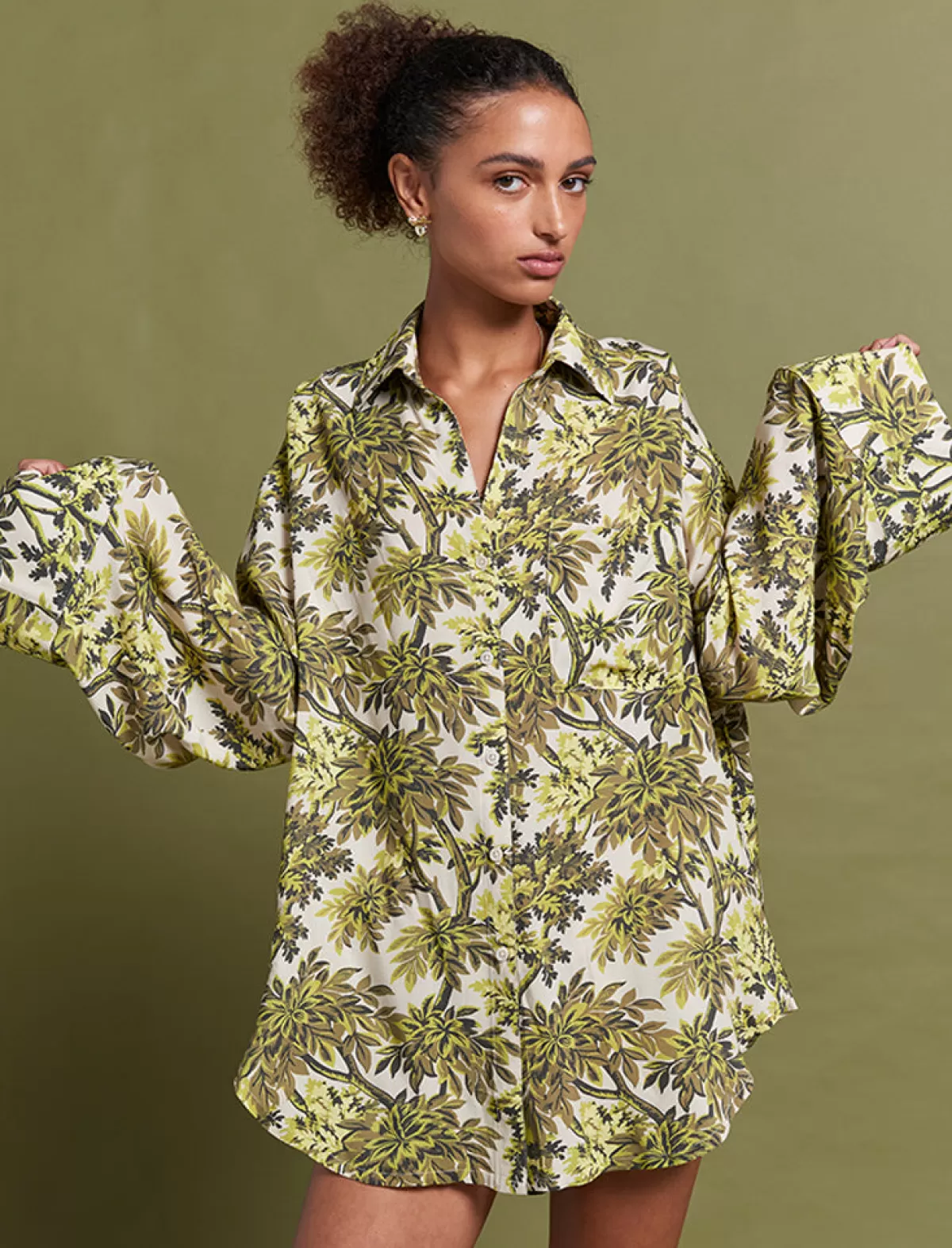 Papinelle Karen Walker Canopy Long Sleeve Shirt