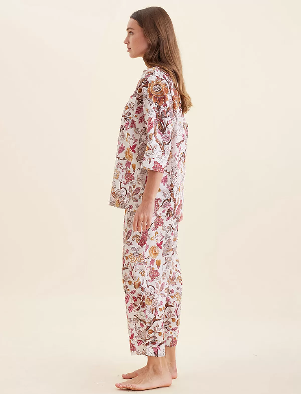 karen_walker_edwardian_floral_crop_pj_set_3.webp Papinelle Karen Walker Edwardian Floral Crop PJ Set