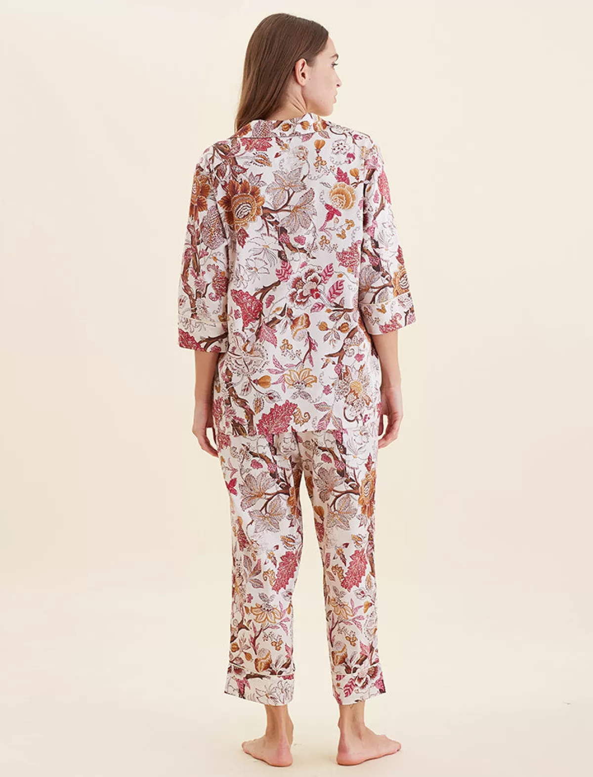 karen_walker_edwardian_floral_crop_pj_set_4.webp Papinelle Karen Walker Edwardian Floral Crop PJ Set