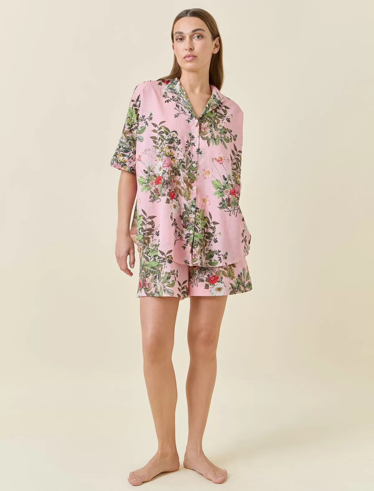 Papinelle Karen Walker Love Letters Flowy Boxer PJ Set