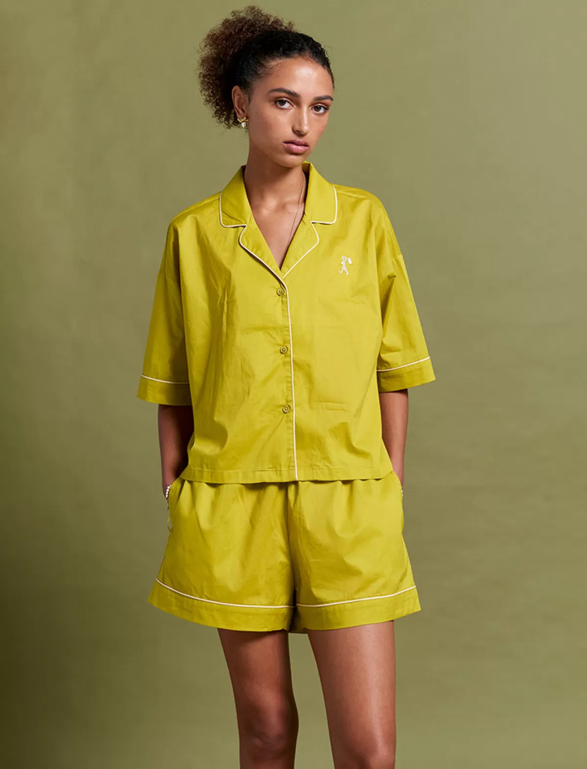 Papinelle Karen Walker Runaway Girl Boxer PJ Set