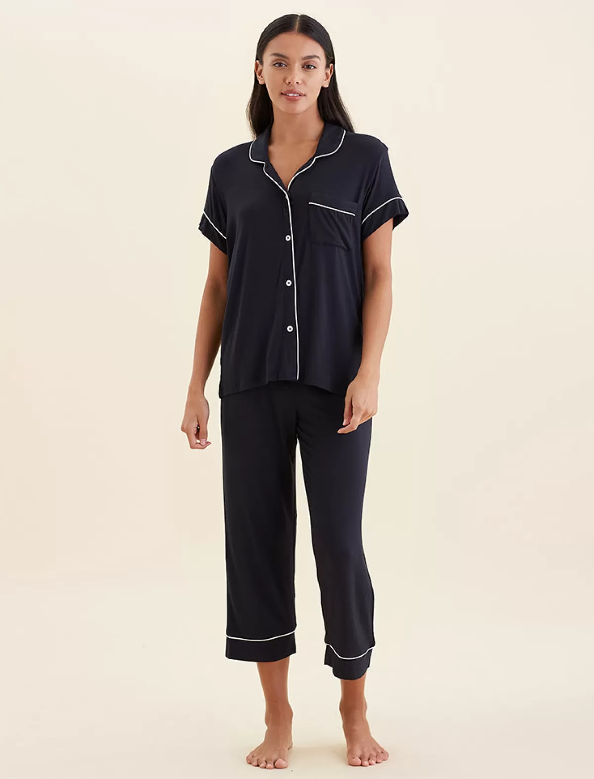 Papinelle Kate Modal Soft Crop PJ