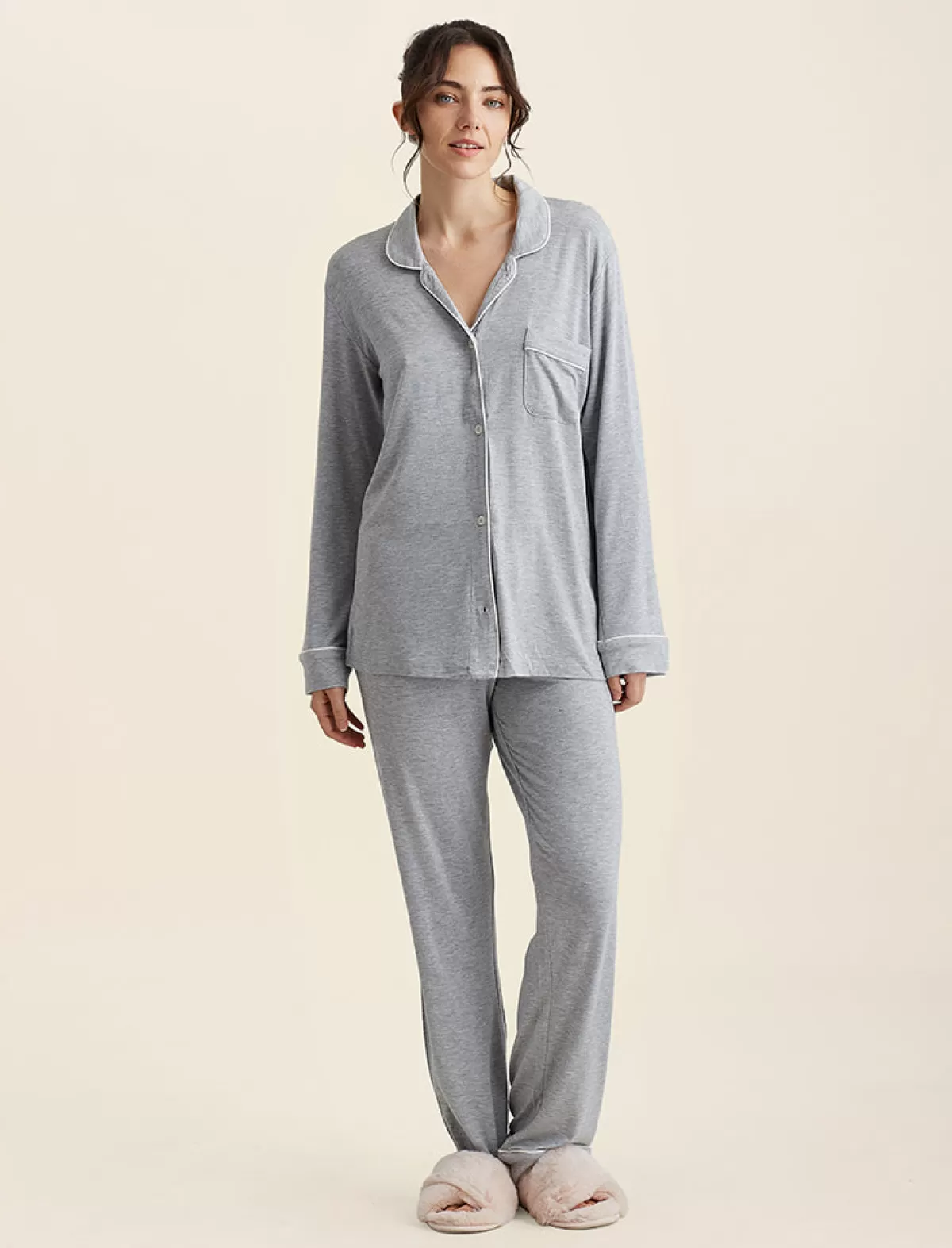 Papinelle Kate Modal Soft Full Length PJ Set