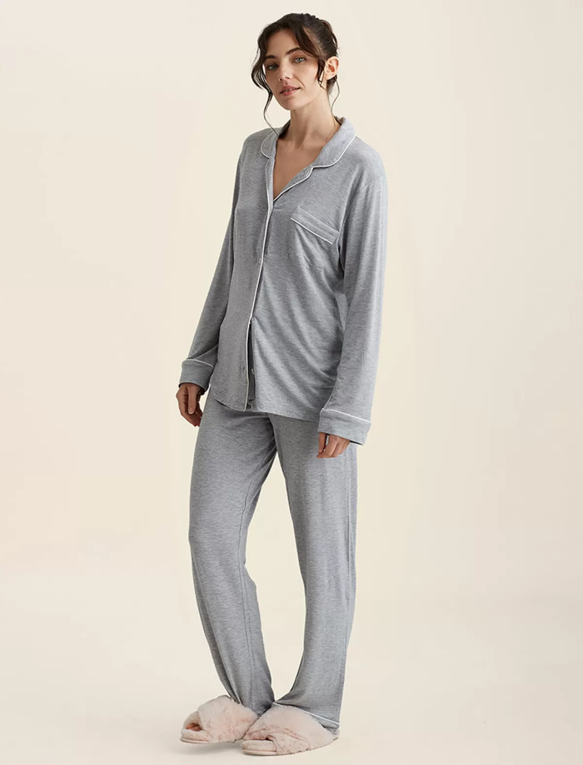 Papinelle Kate Modal Soft Full Length PJ Set