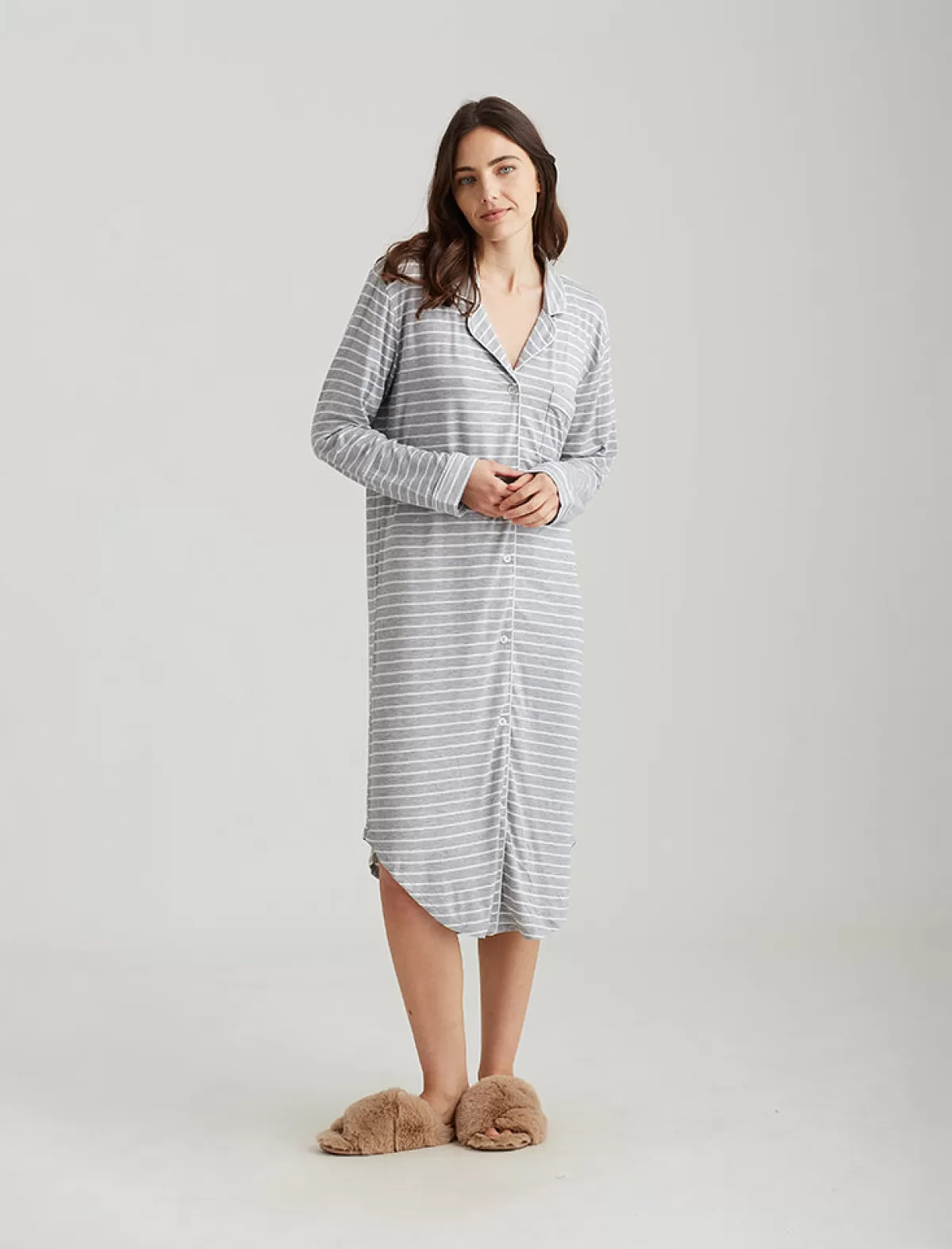 Papinelle Kate Modal Soft Midi Nightshirt