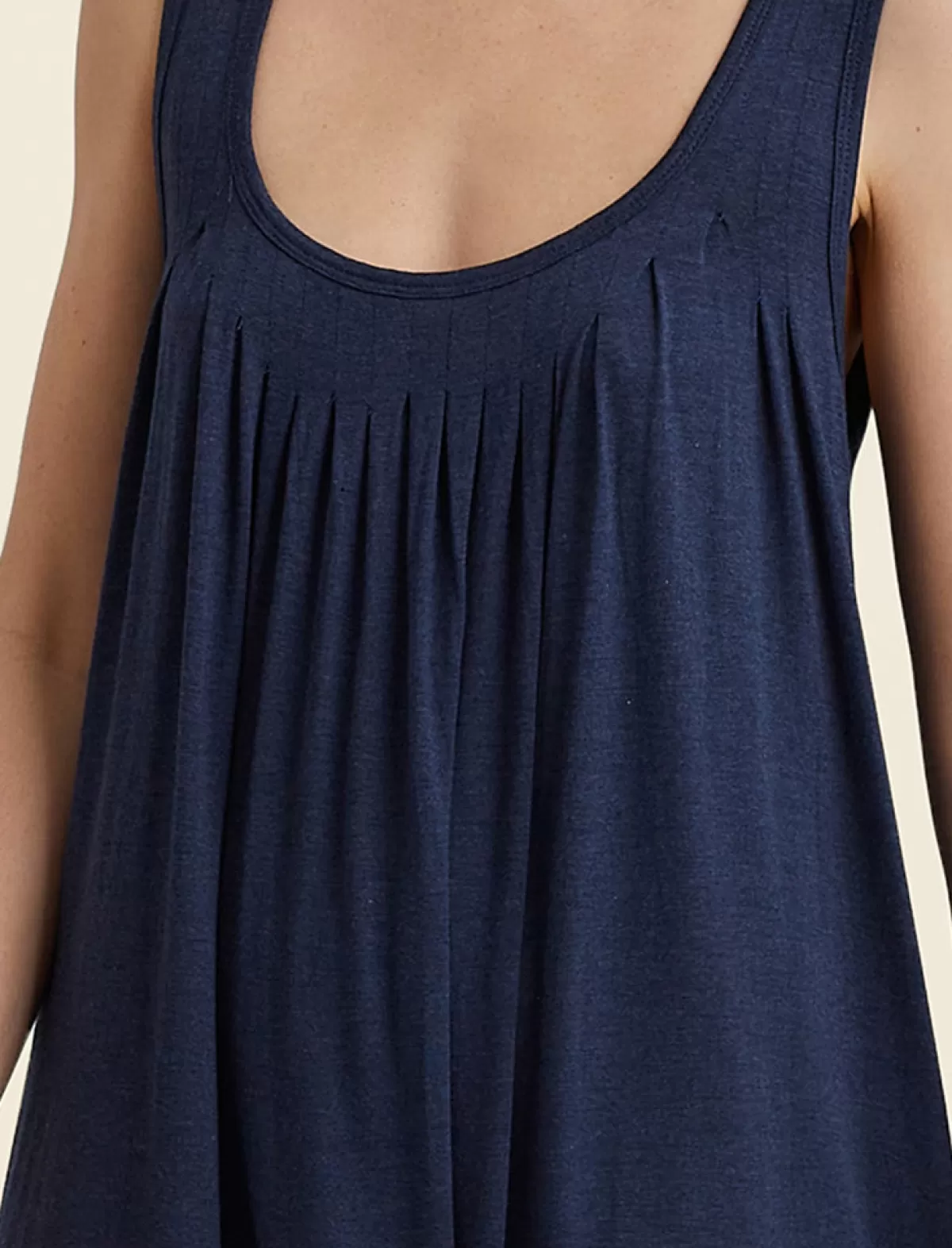 Papinelle Kate Modal Soft Pleat Front Maxi Nightie