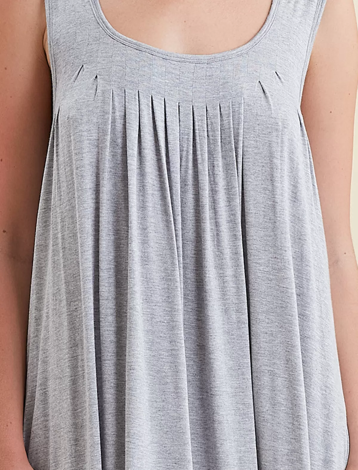 Papinelle Kate Modal Soft Pleat Front Maxi Nightie