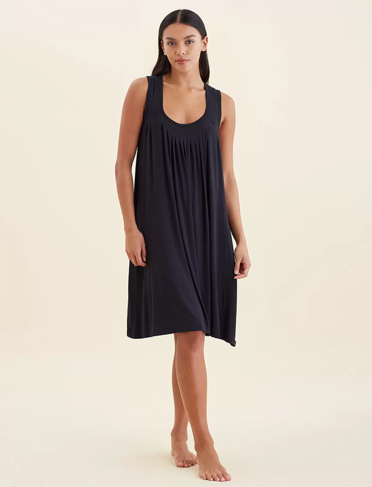 Papinelle Kate Modal Soft Pleat Front Nightie