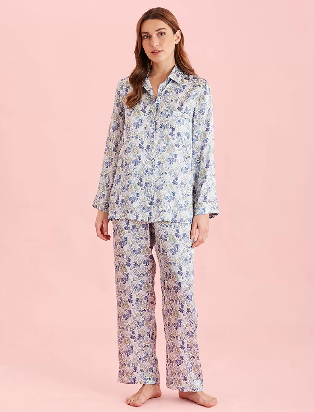 Papinelle Lily Jane Silk Full Length PJ