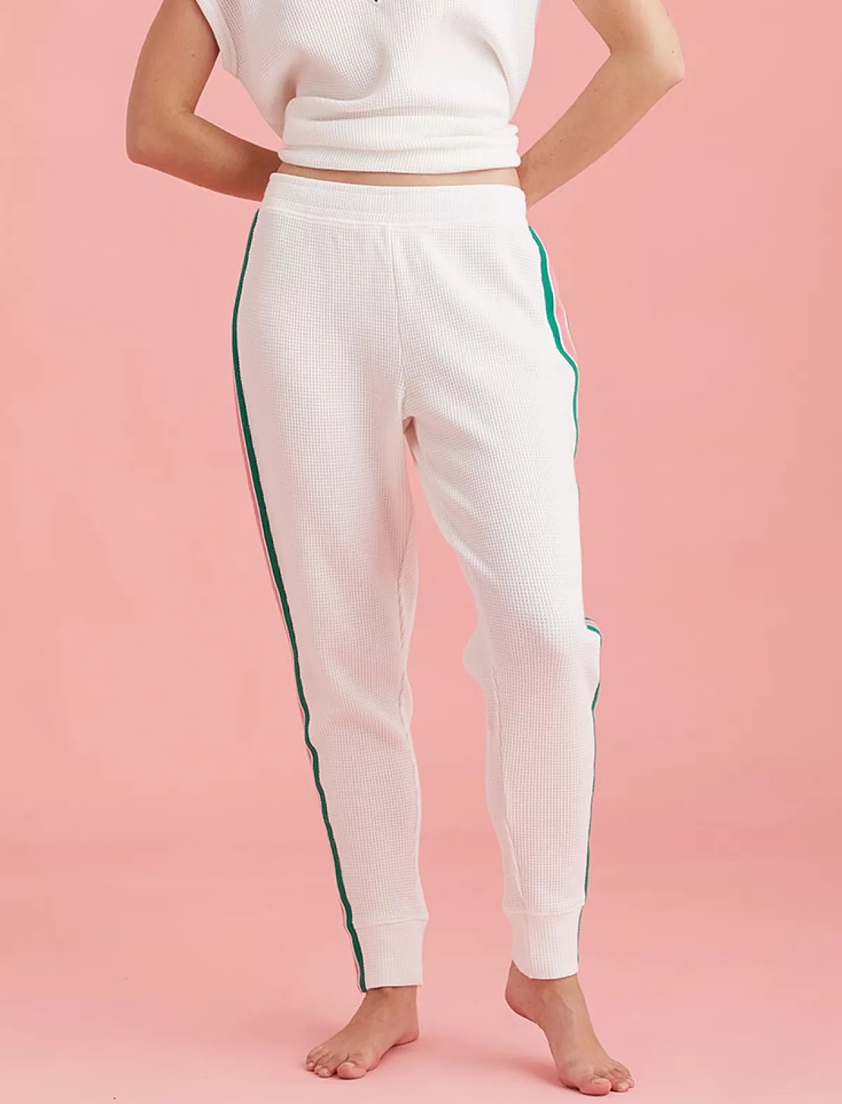 Papinelle Luxe Waffle Tennis Jogger