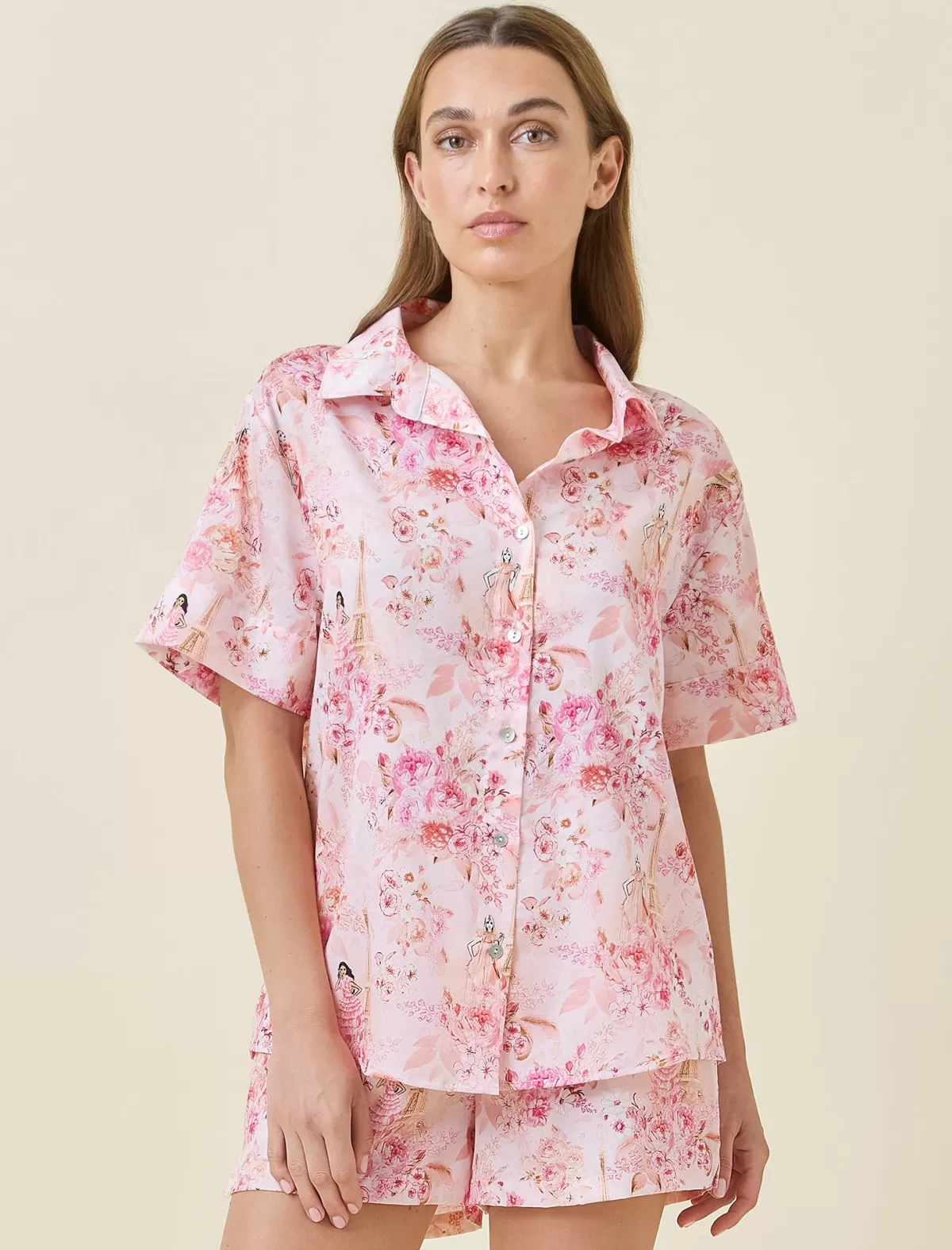 Papinelle Magnificent Mess Short Sleeve Shirt
