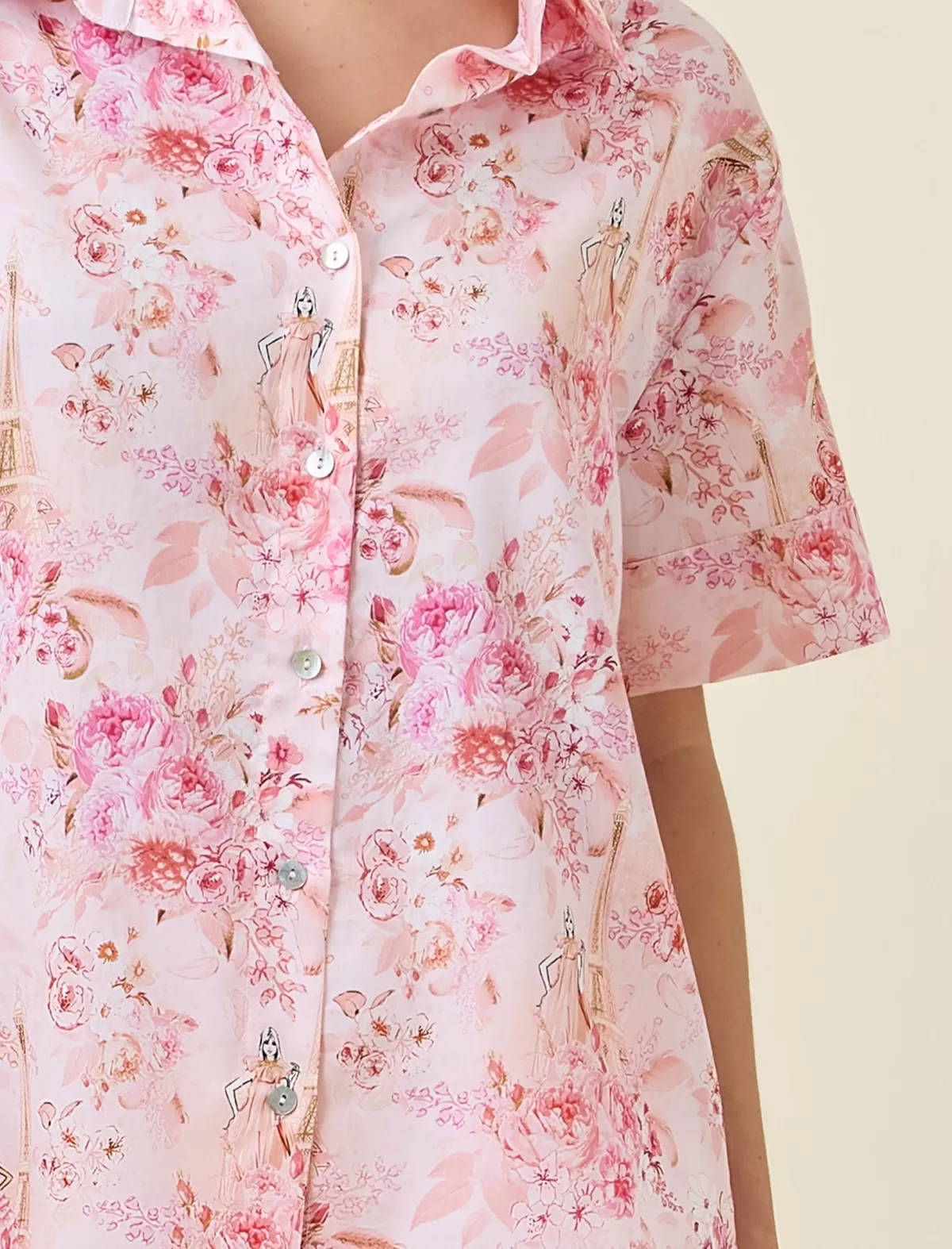 Papinelle Magnificent Mess Short Sleeve Shirt