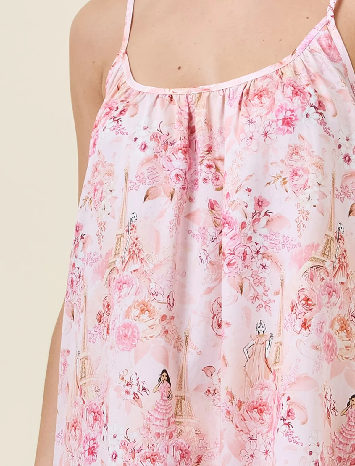 magnificent_mess_strappy_maxi_nightie_3.webp Papinelle Magnificent Mess Strappy Maxi Nightie