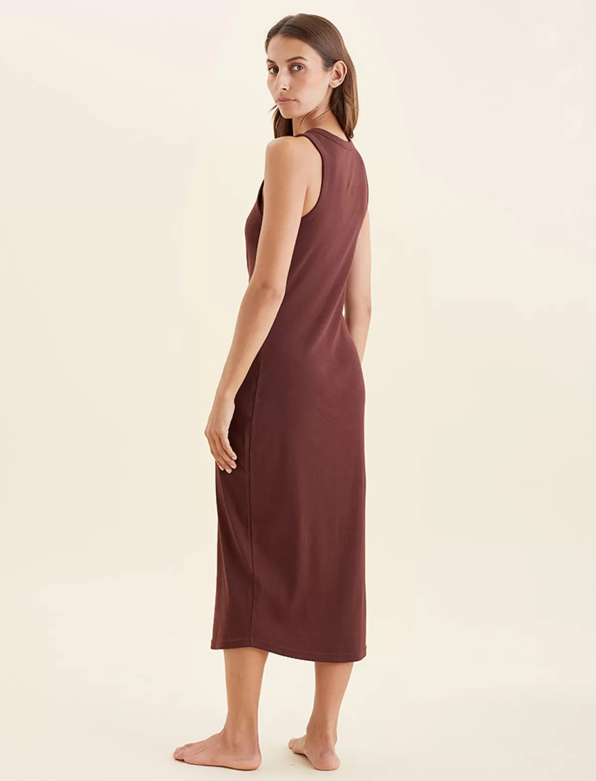 milla_rib_shelf_bra_dress_4-2.webp Papinelle Milla Rib Shelf Bra Dress