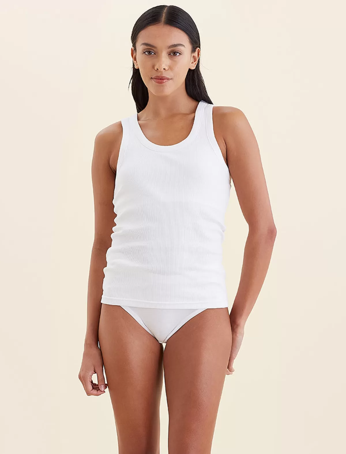 Papinelle Milla Rib Shelf Bra Tank