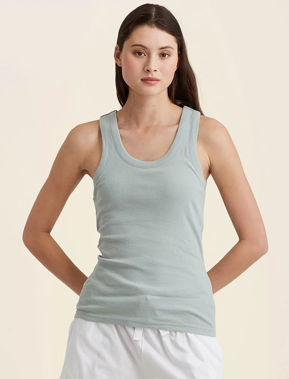 Papinelle Milla Rib Shelf Bra Tank