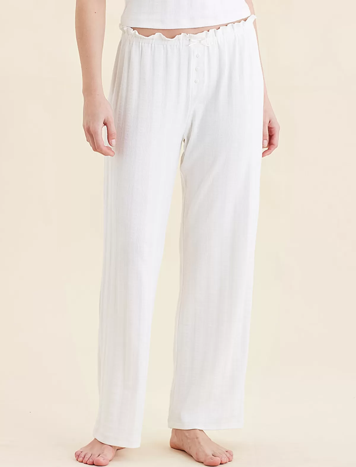 Papinelle Pippa Pointelle Full Length Pant