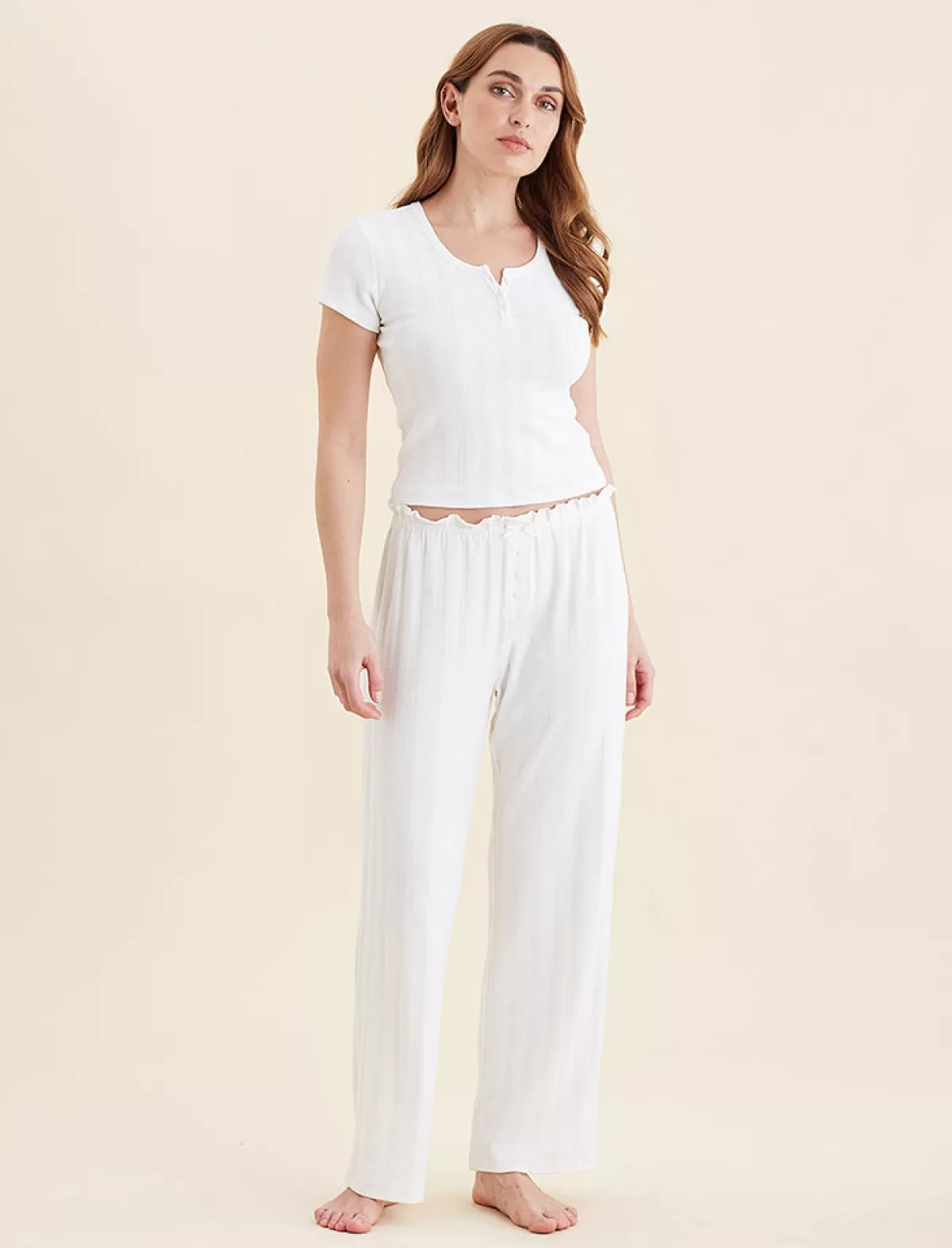 Papinelle Pippa Pointelle Full Length Pant