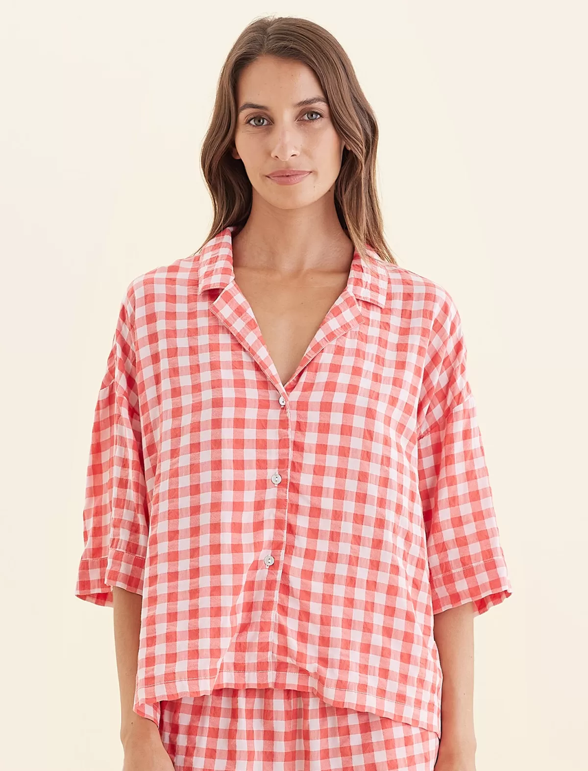 Papinelle Seersucker Short Sleeve Shirt