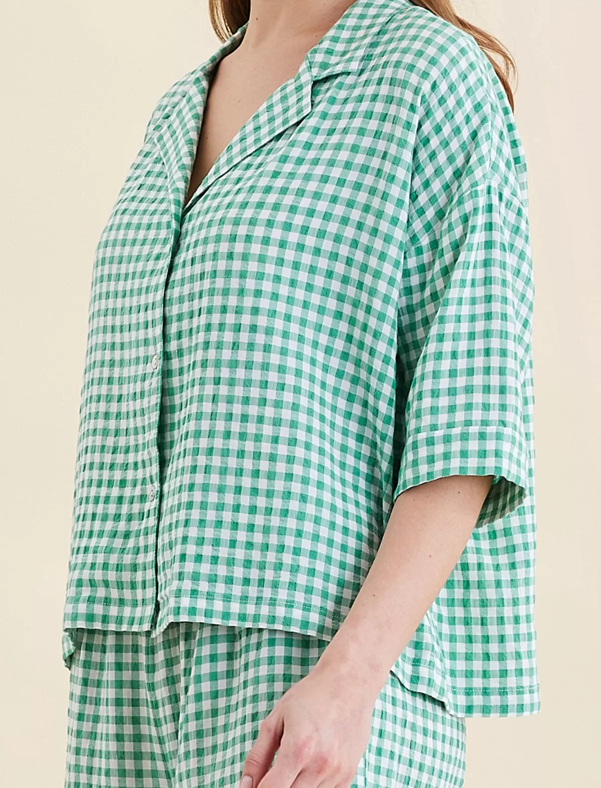 Papinelle Seersucker Short Sleeve Shirt