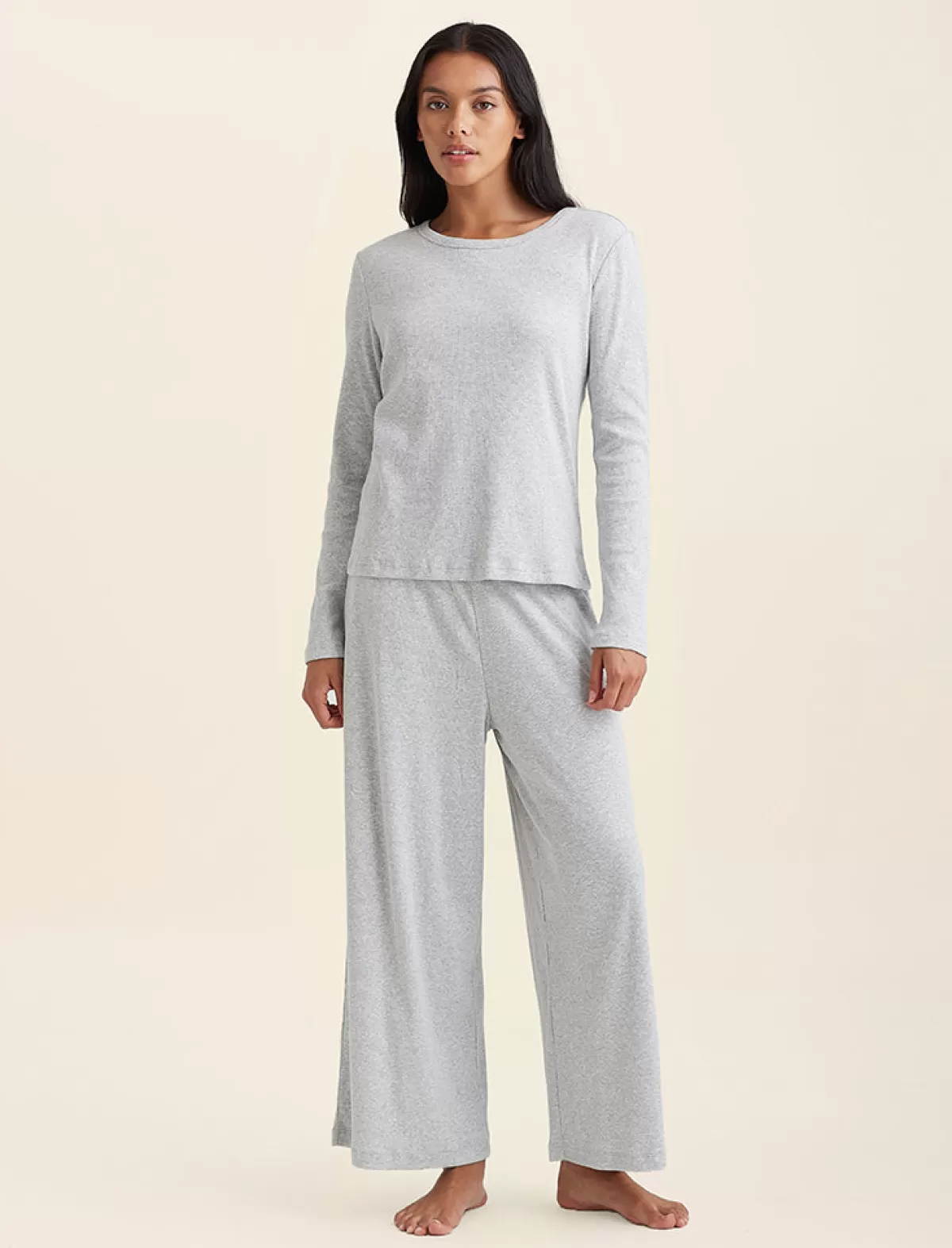 Papinelle Soft Baby Rib Long Sleeve Tee