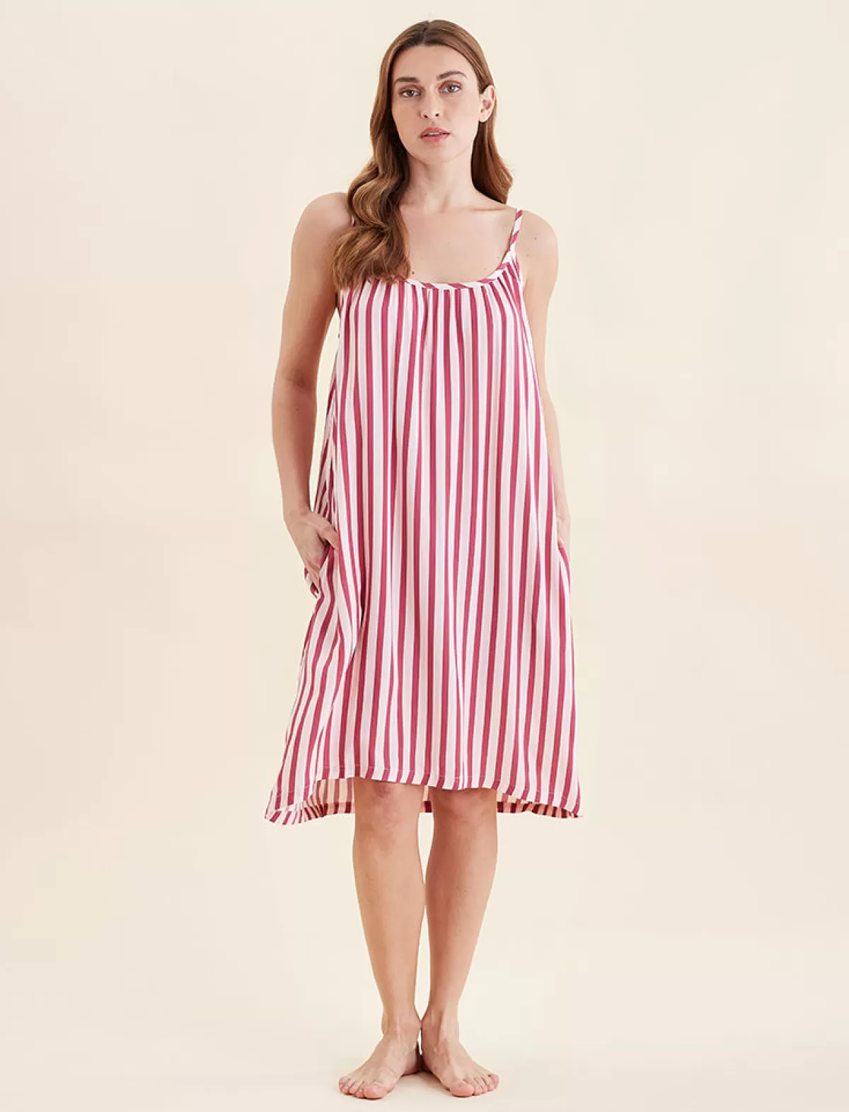 Papinelle Stripe Strappy Nightie