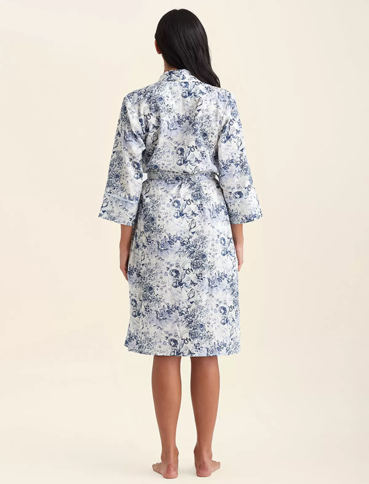 toile_de_jouy_midi_robe_4.webp Papinelle Toile De Jouy Midi Robe