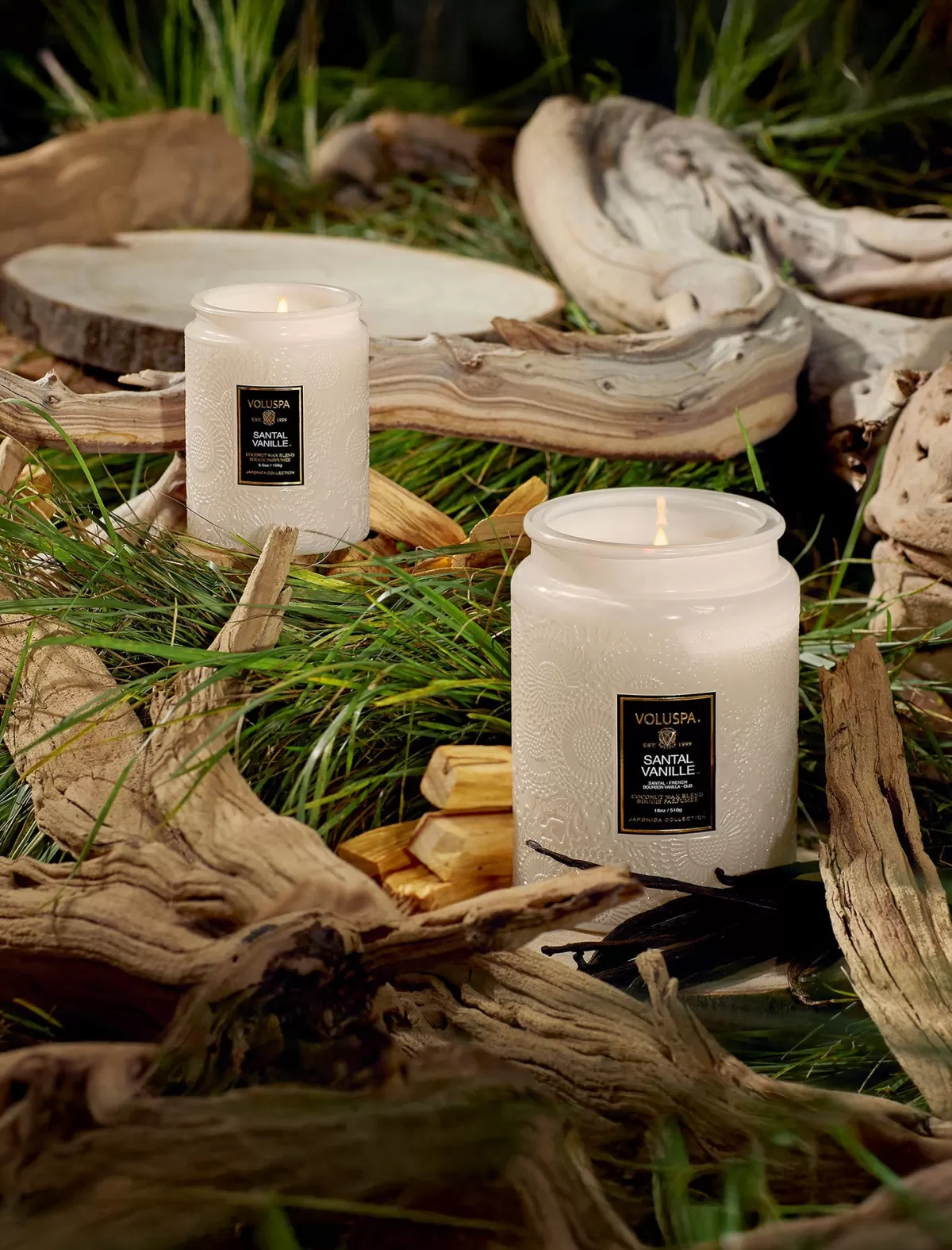 Papinelle VOLUSPA Santal Vanille 100hr Candle