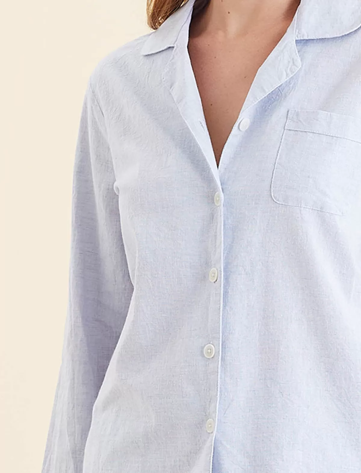 Papinelle Washed Cotton Linen PJ